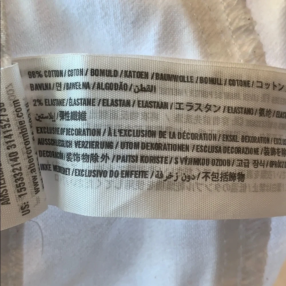 Abercrombie & Fitch mid rise